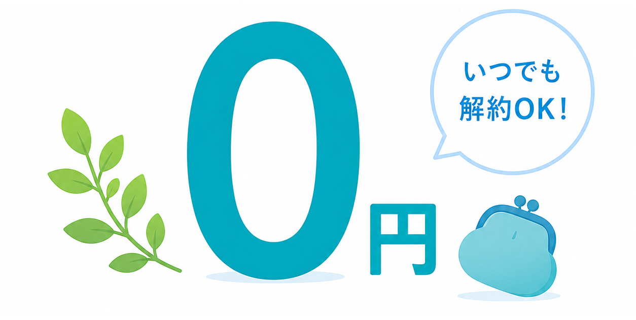 解約金は0円